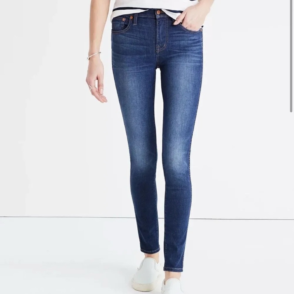 Madewell 9” High Rise Skinny Jeans Size 28